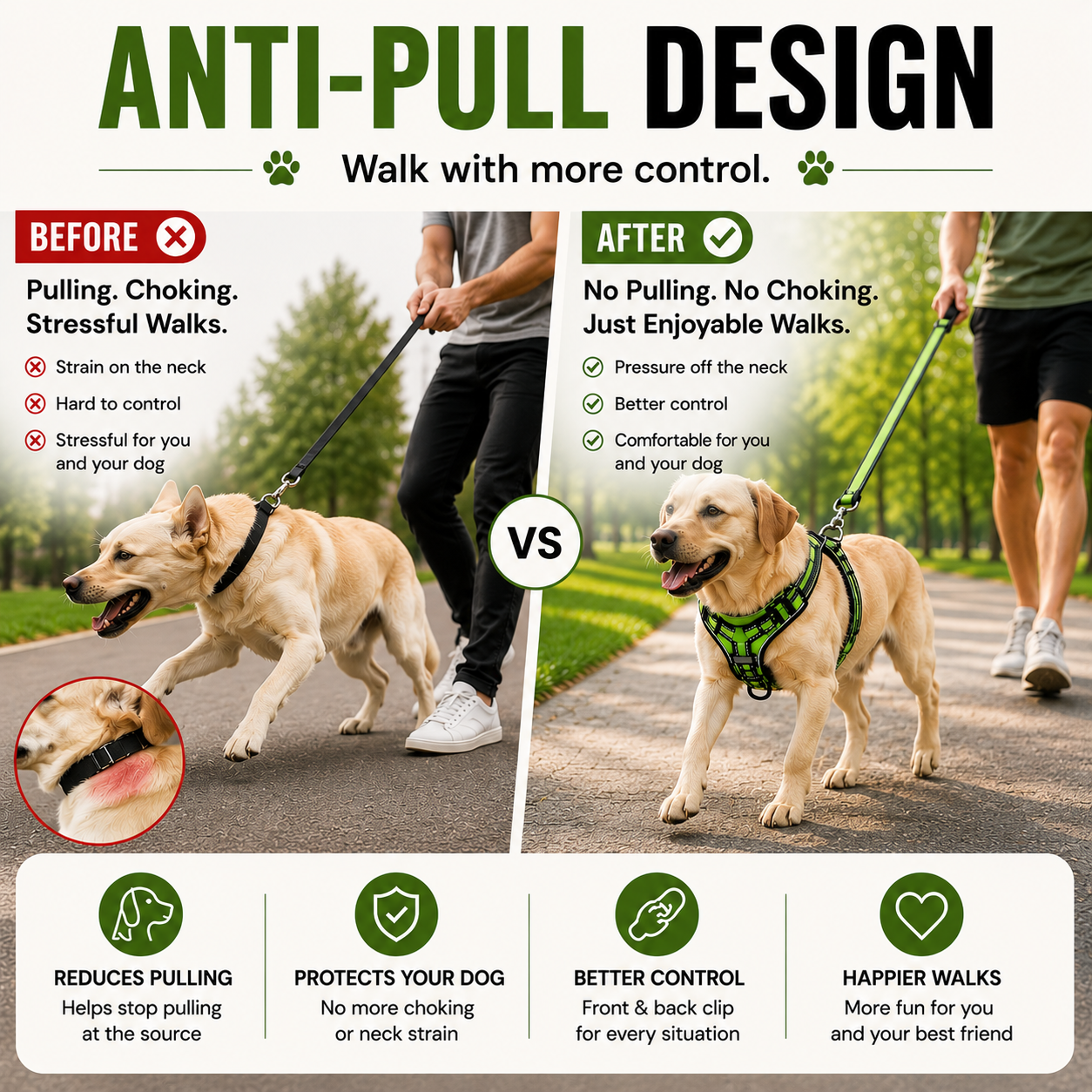 Anti-Pull Dog Harness